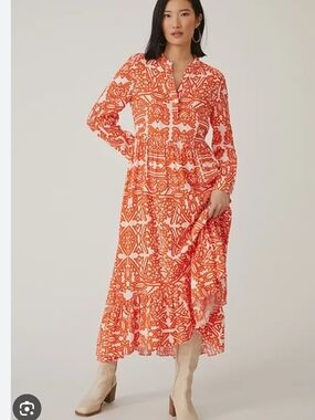 ANTHROPOLOGIE WOMENS Mare Mare Dress Size L